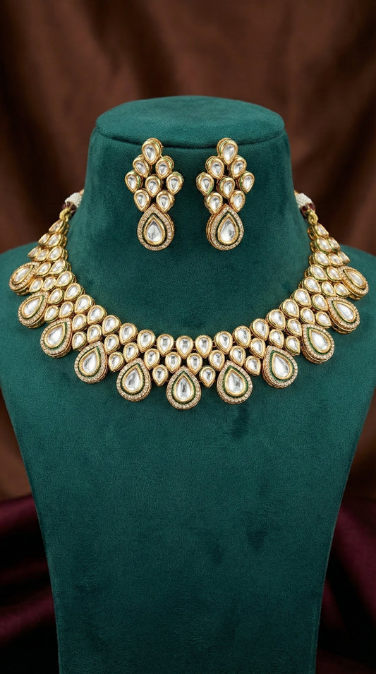 Mishti Premium Kundan Necklace