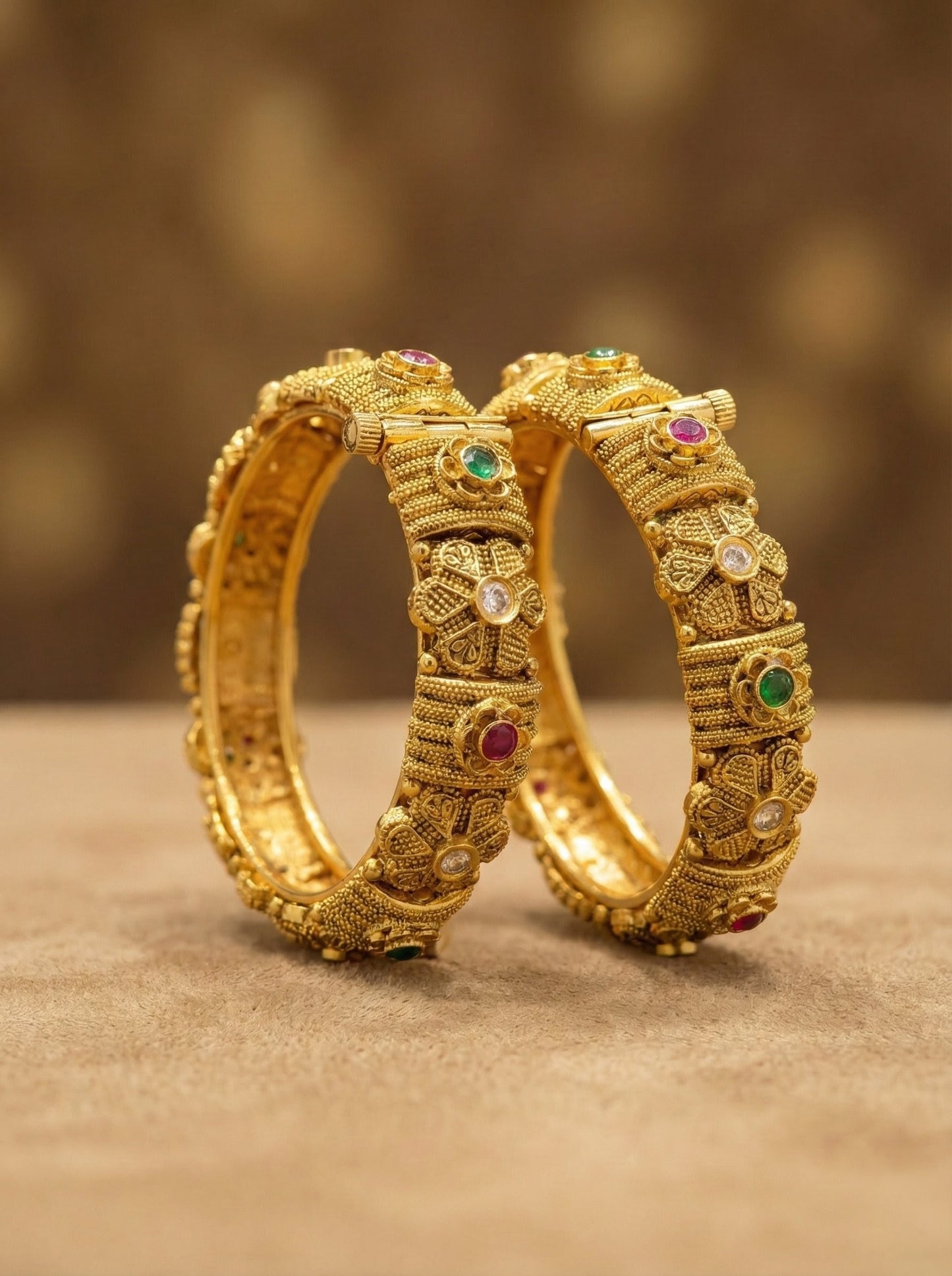 Gayatri Premium Rajwadi Bangles (Openable)