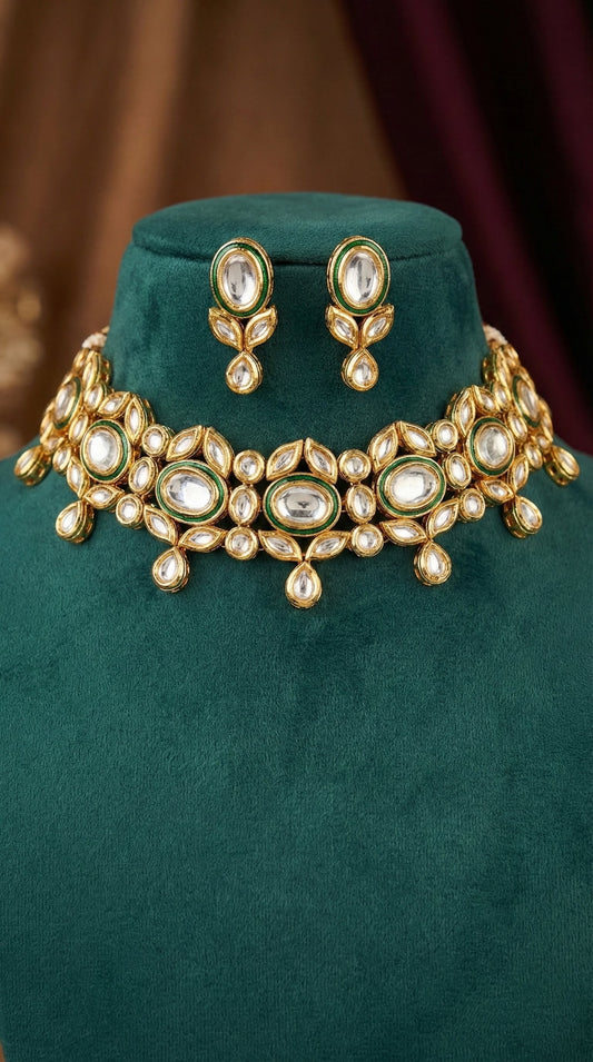 Nalini Premium Kundan Necklace