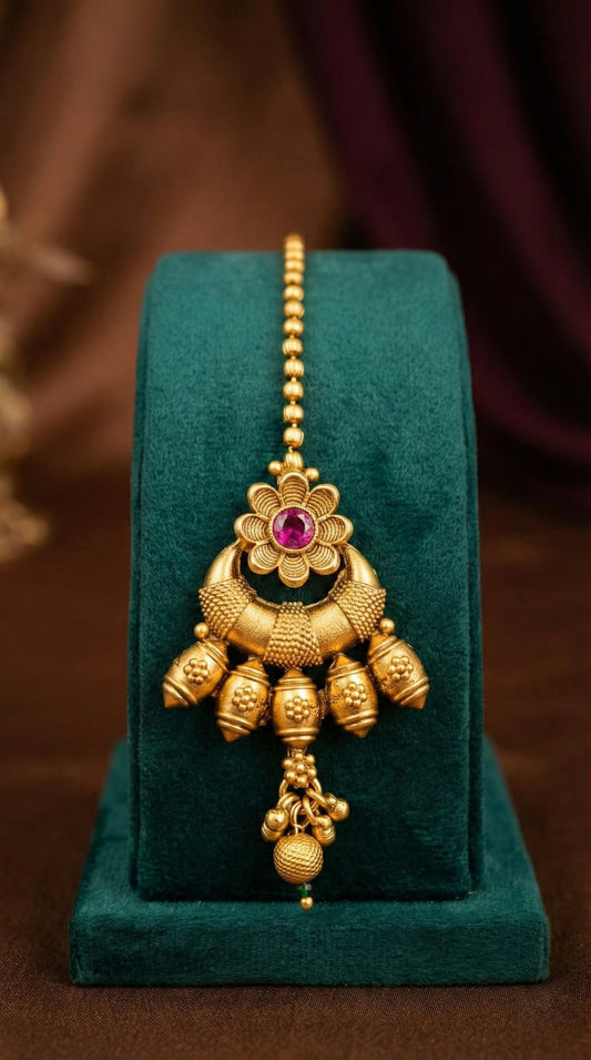 Nimisha Elegant Rajwadi Maangtika