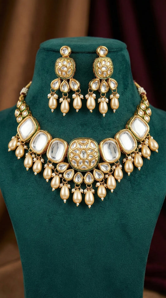Bhoomi Premium Kundan Necklace