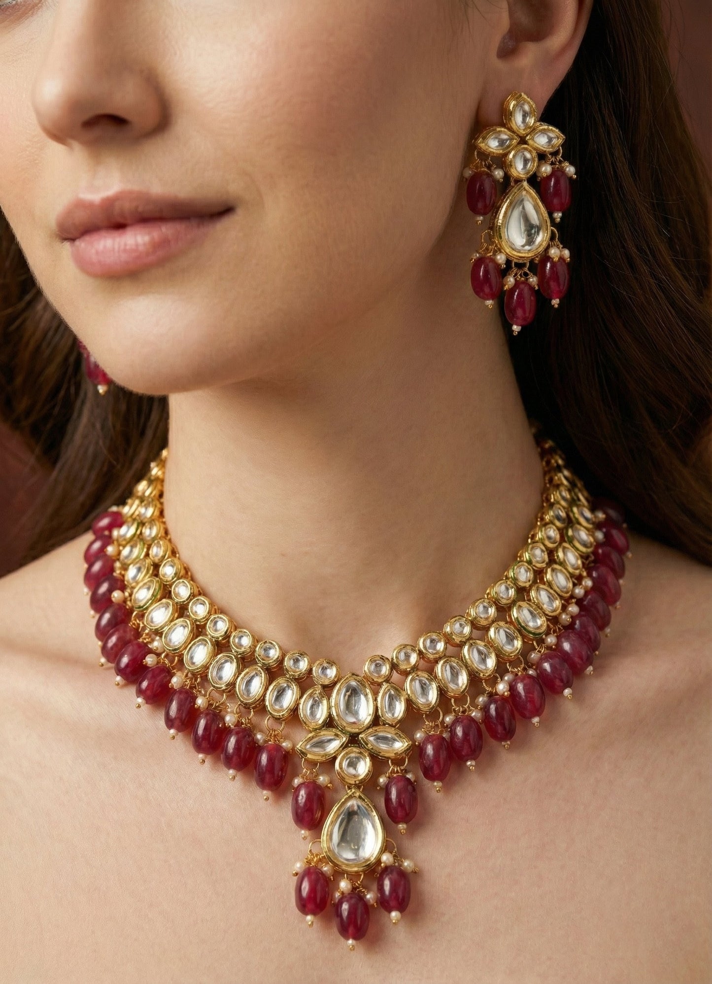 Ishani Premium Kundan Necklace