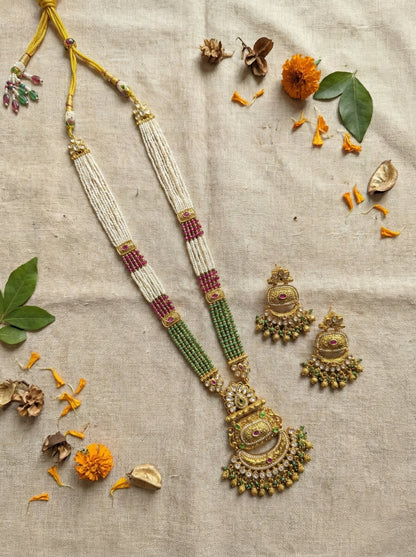 Smita Heritage Swaroski Longset