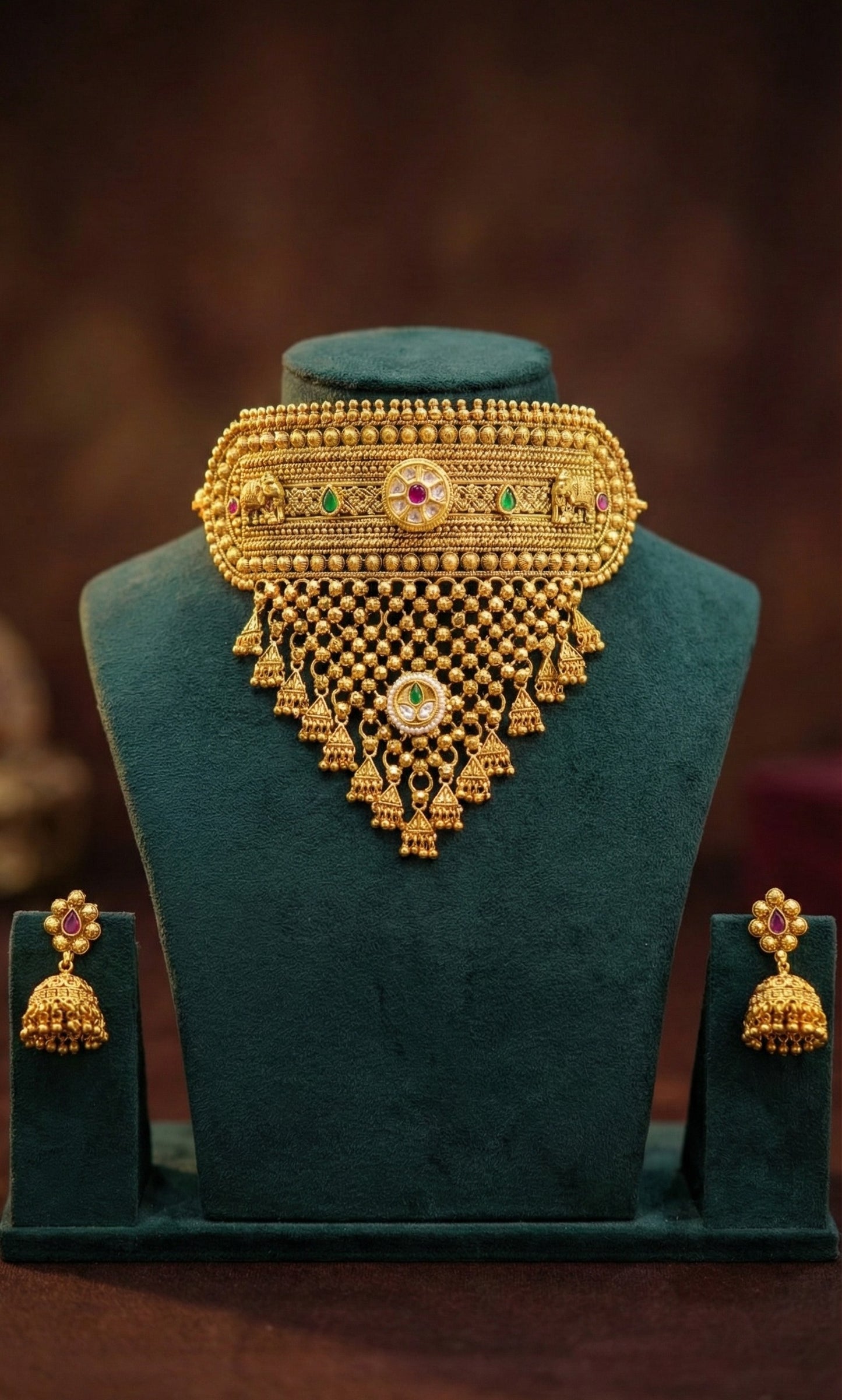 Trisha Heritage Choker Necklace