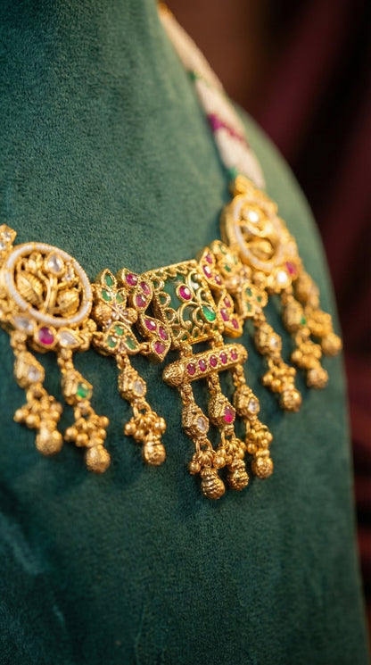 Khushi Sparkle Heritage Necklace