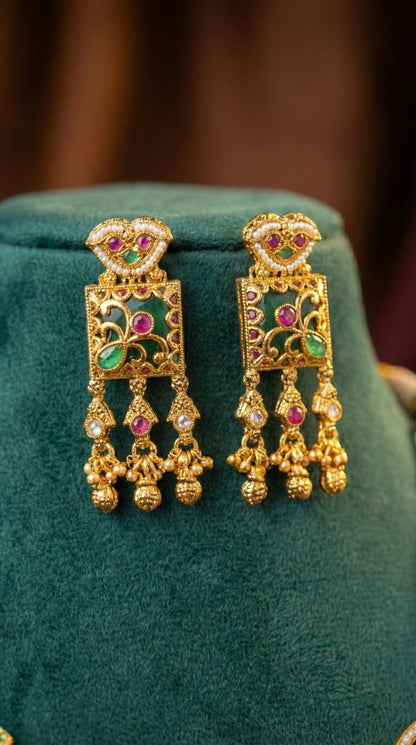 Khushi Sparkle Heritage Necklace