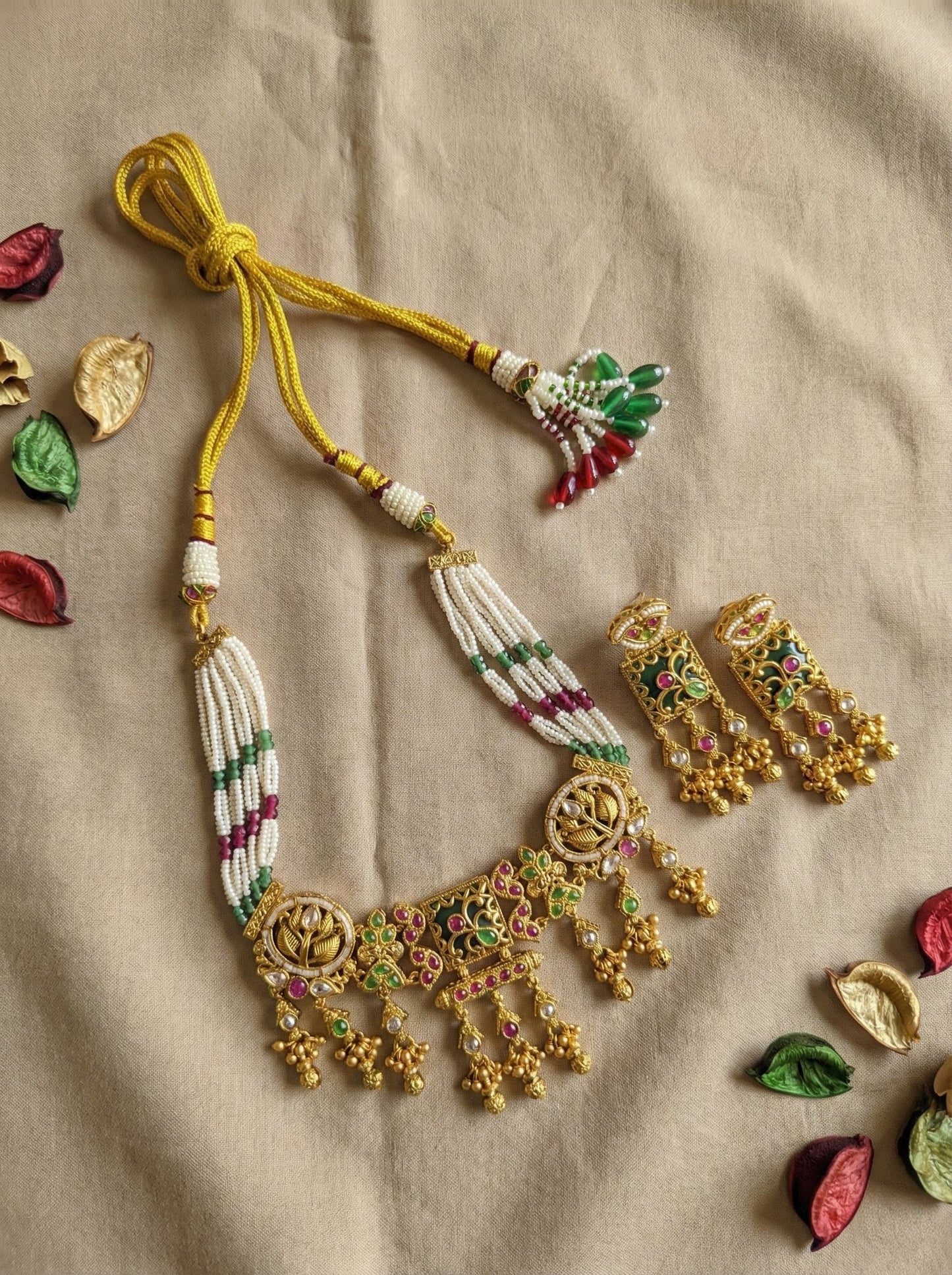 Khushi Sparkle Heritage Necklace