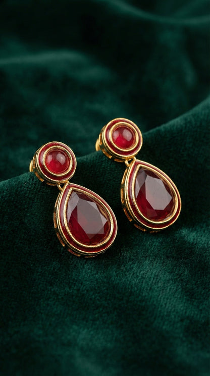 Tithi Premium Kundan Necklace