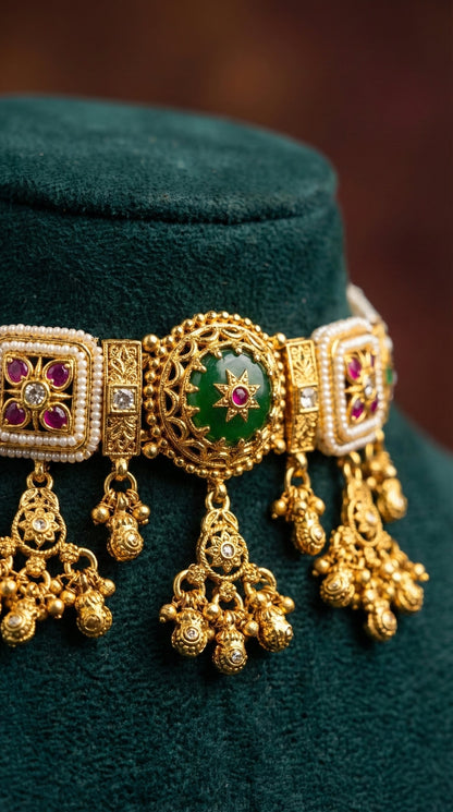 Vibha Heritage Choker Necklace