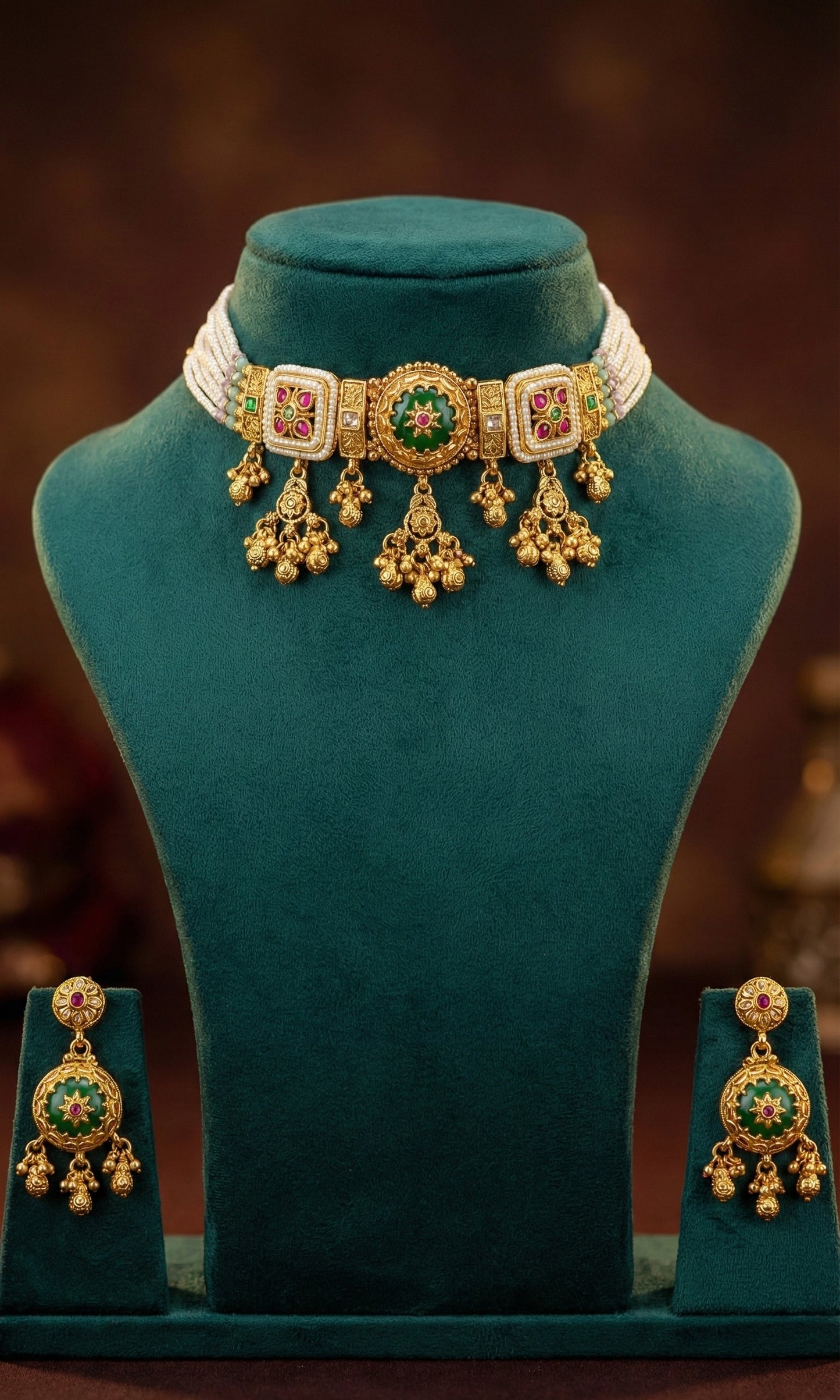 Vibha Heritage Choker Necklace