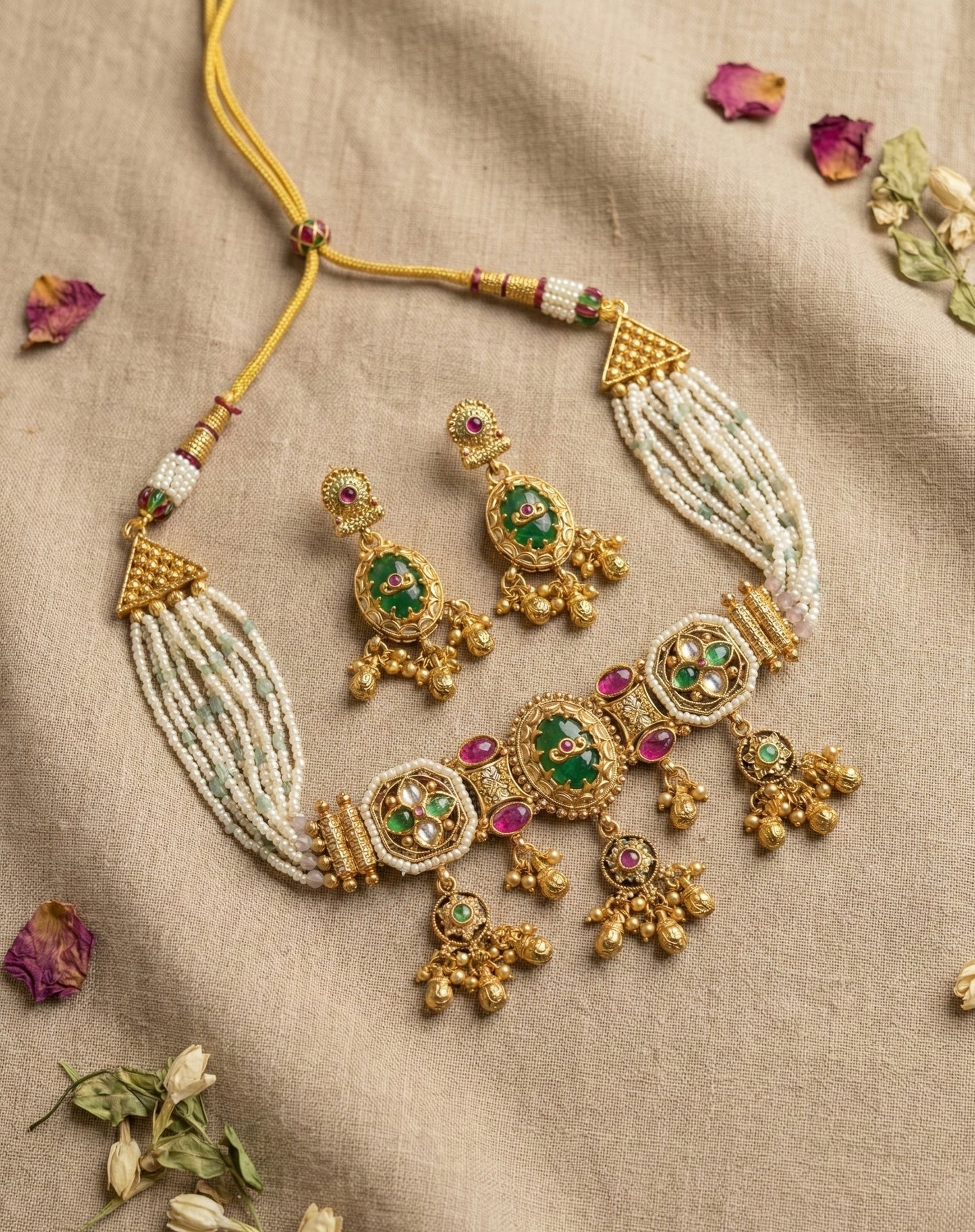 Arohi Heritage Choker Necklace