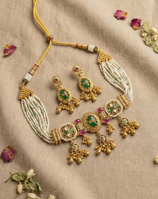 Arohi Heritage Choker Necklace