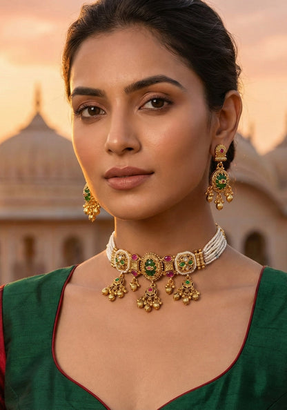 Arohi Heritage Choker Necklace