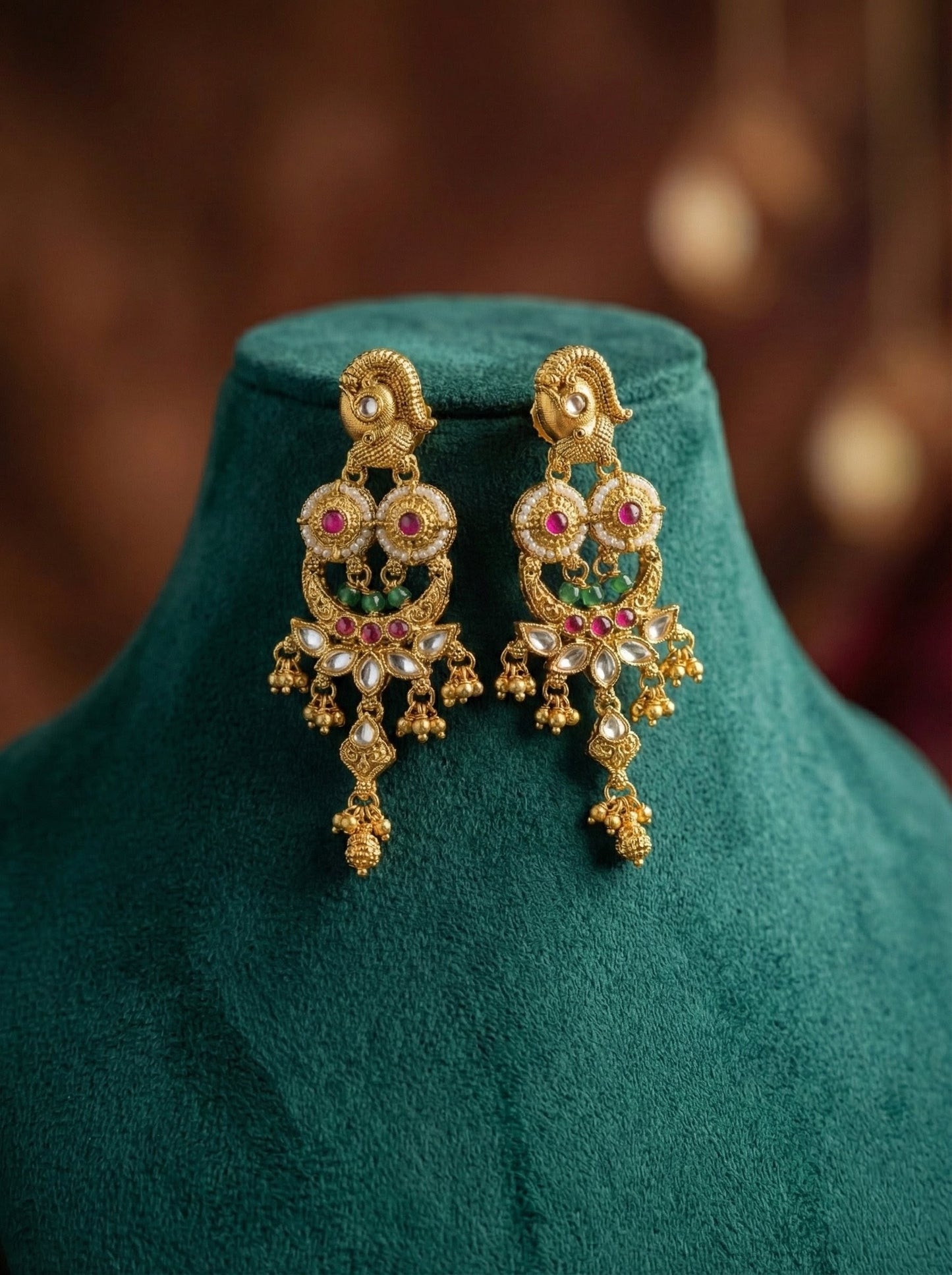 Subhadra Heritage Elephant Necklace