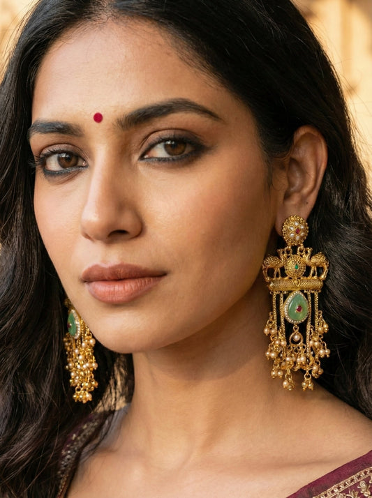 Netra Premium Kashmiri Earrings
