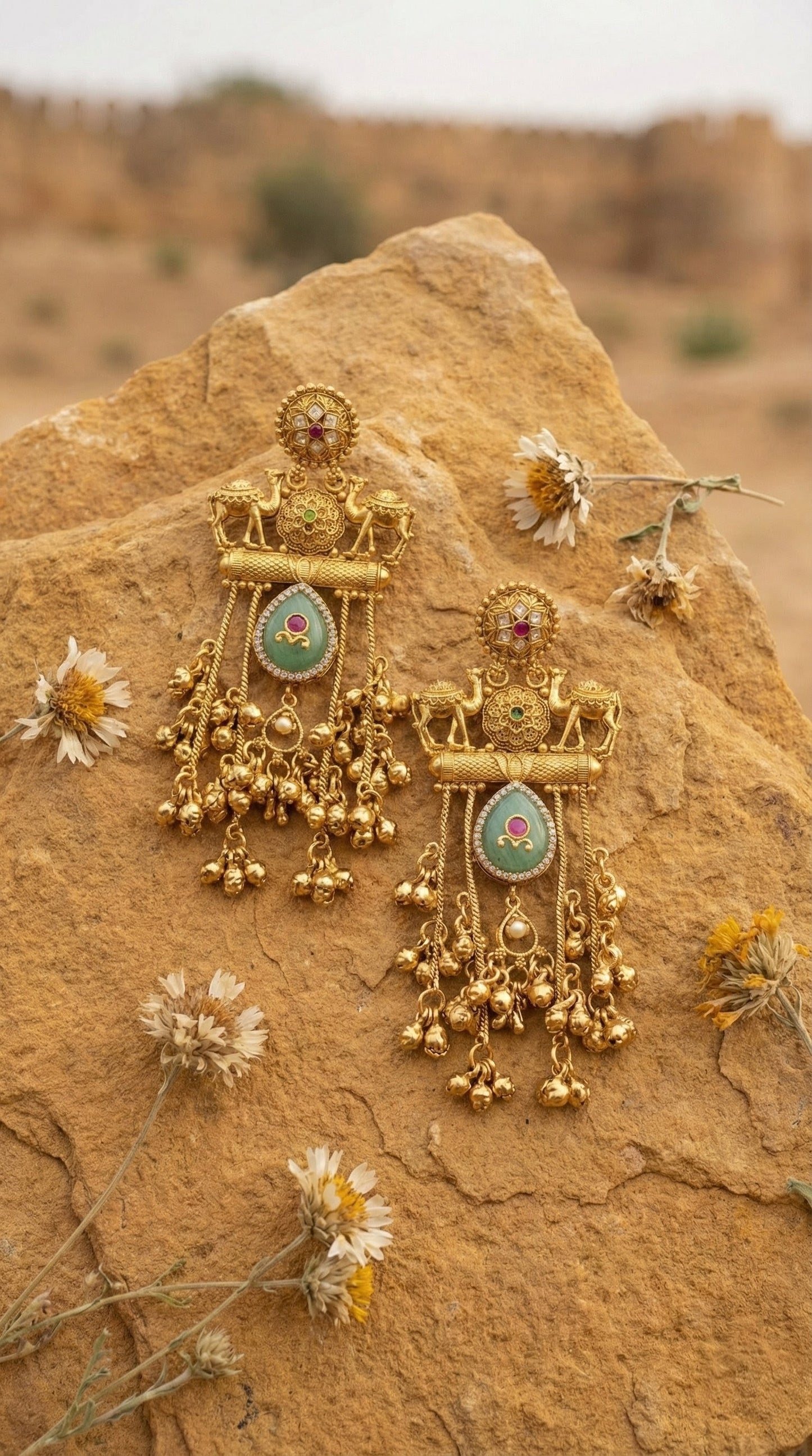 Netra Premium Kashmiri Earrings