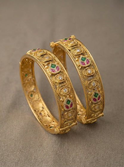 Eve Premium Swaroski Bangles (Openable)