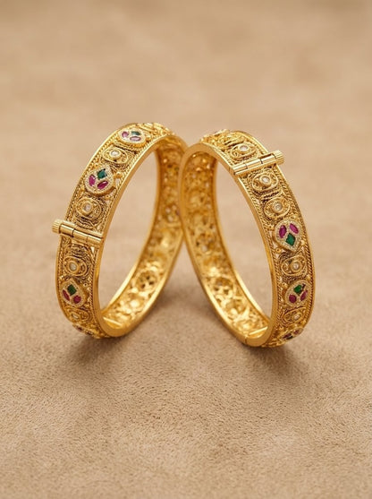 Eve Premium Swaroski Bangles (Openable)