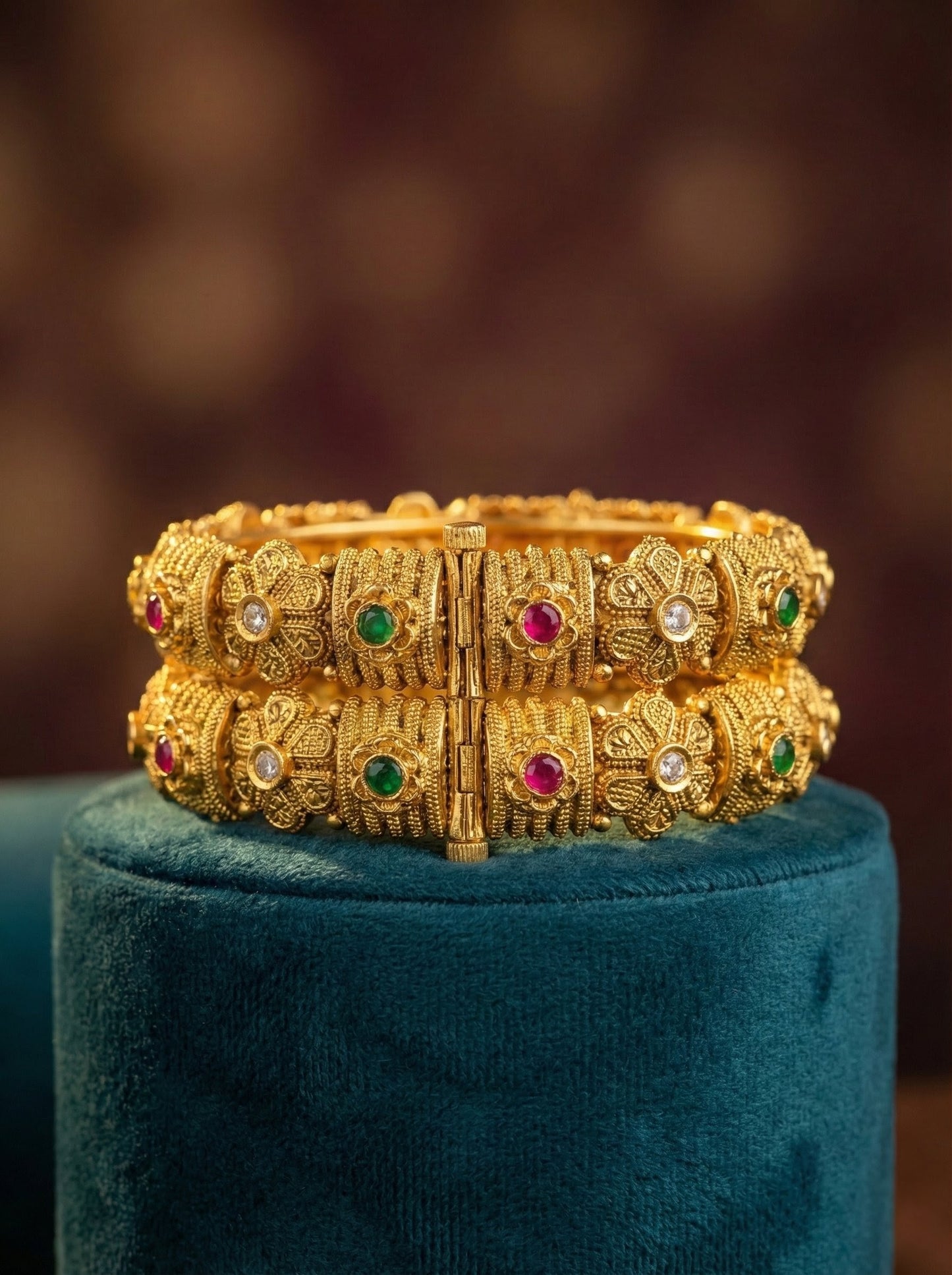Gayatri Premium Rajwadi Bangles (Openable)