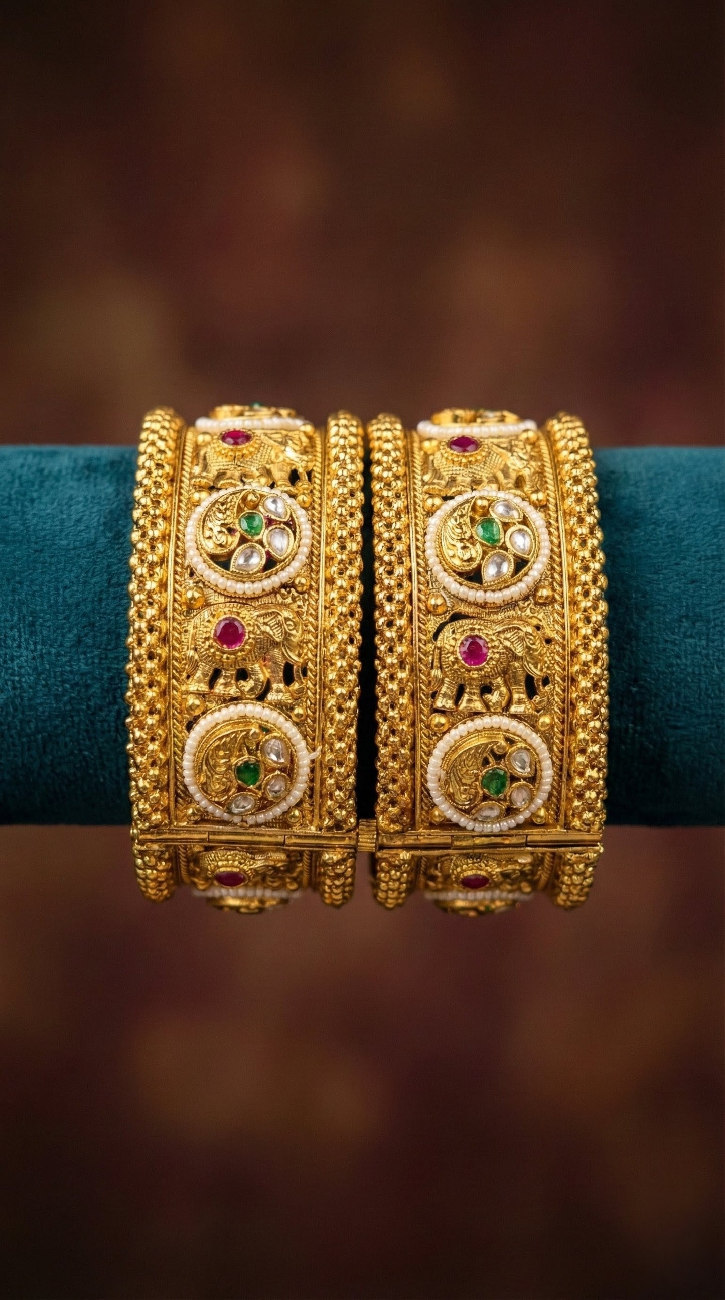 Reva Elephant Rajwadi Kada (Openable)