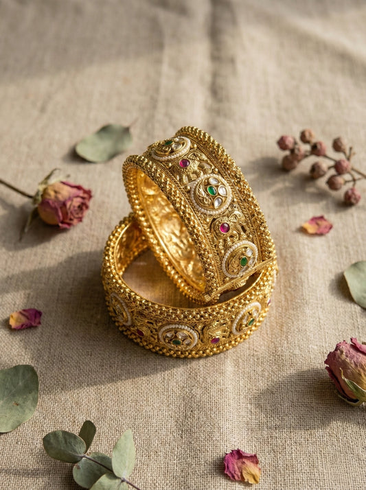 Reva Elephant Rajwadi Kada (Openable)