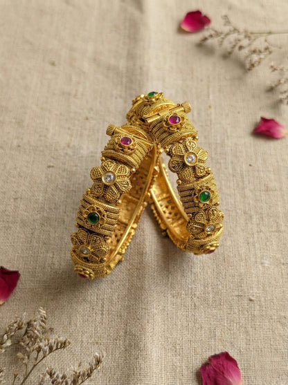 Gayatri Premium Rajwadi Bangles (Openable)