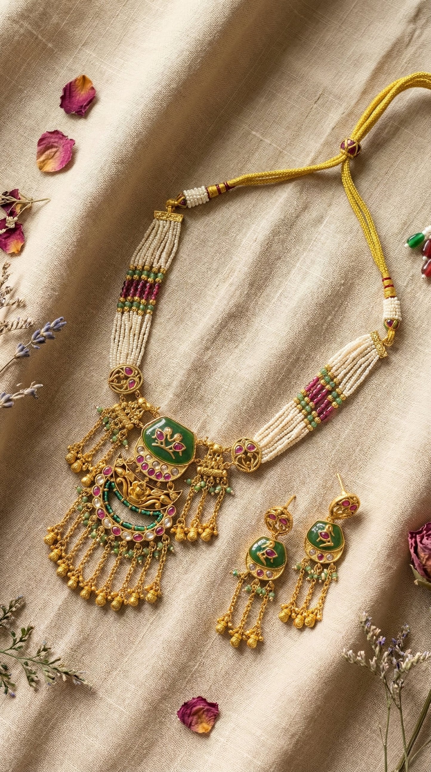 Astha Elephant Heritage Necklace