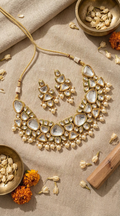 Ziva Premium Kundan Necklace