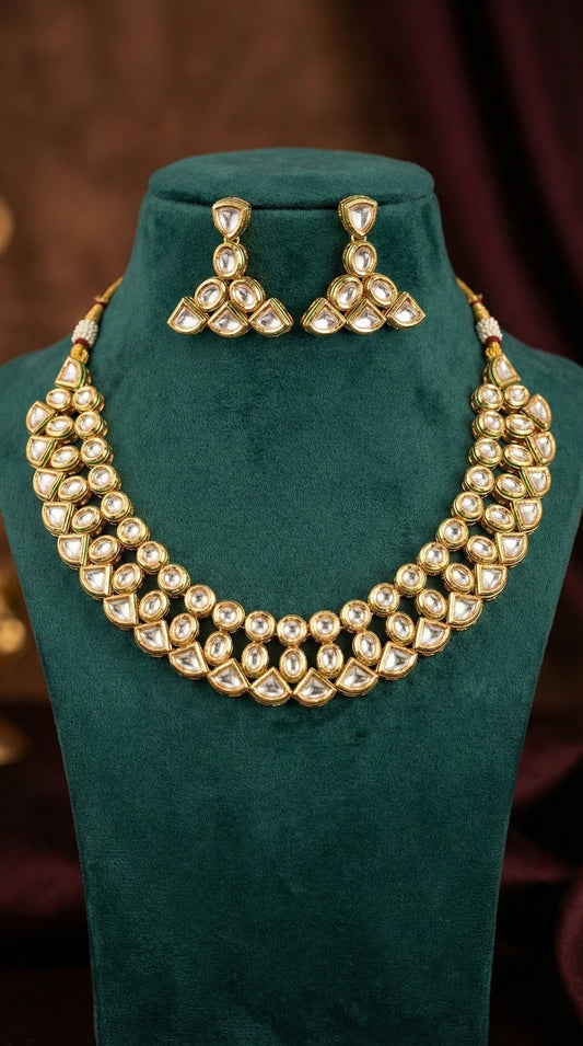 Indira Premium Kundan Necklace