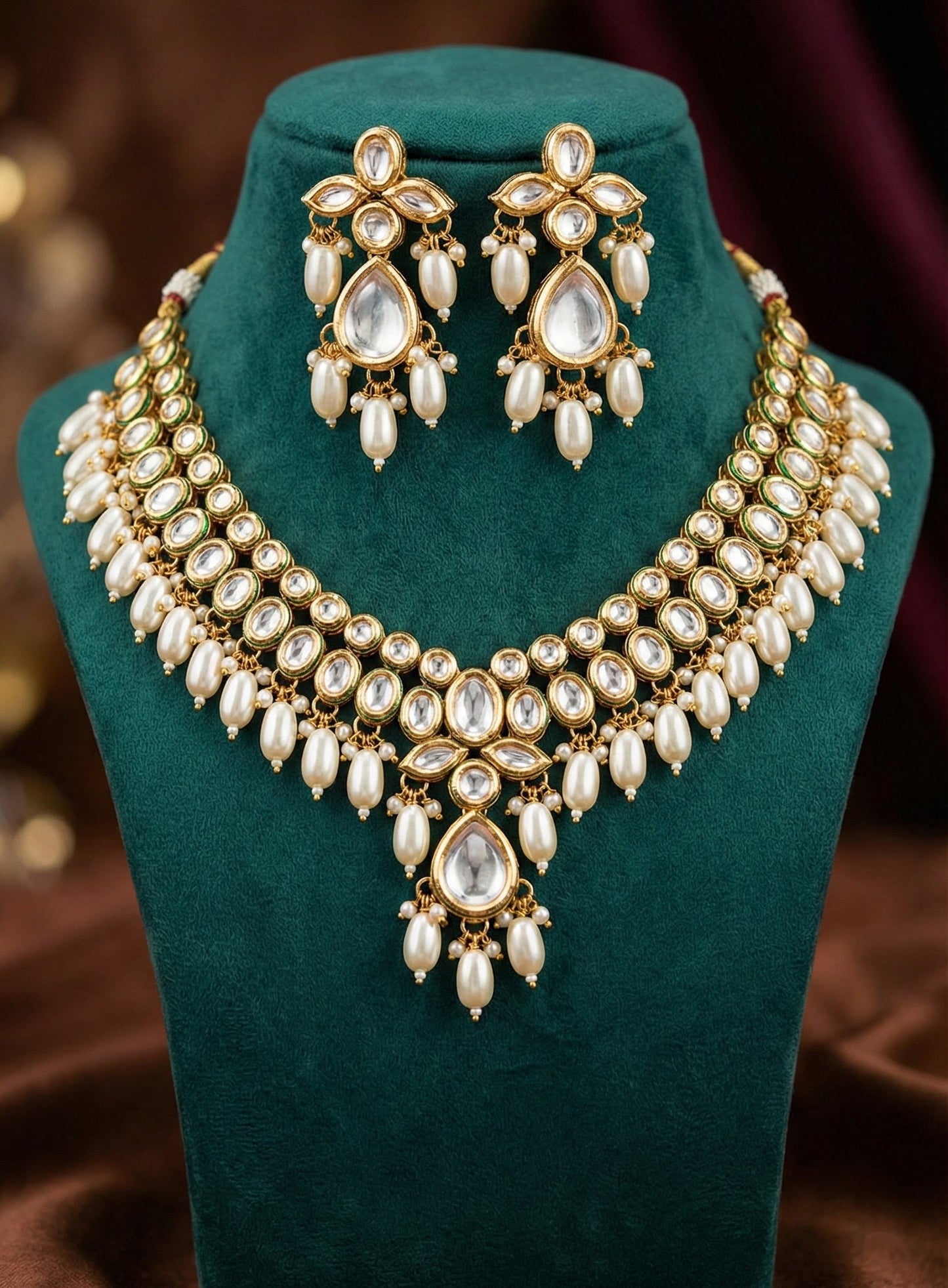 Ishani Premium Kundan Necklace