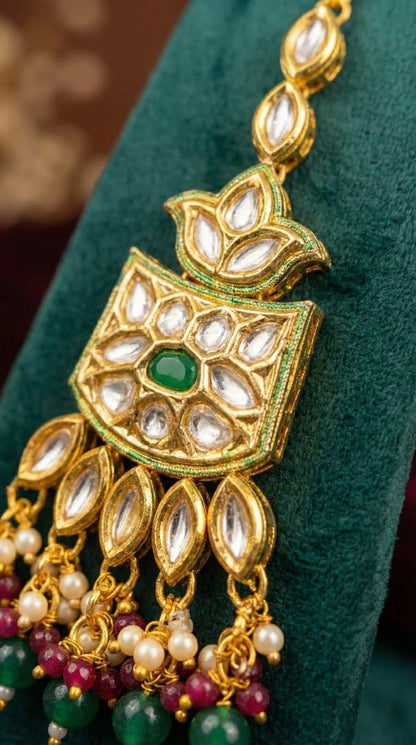 Aashi Elegant Kundan Maangtika