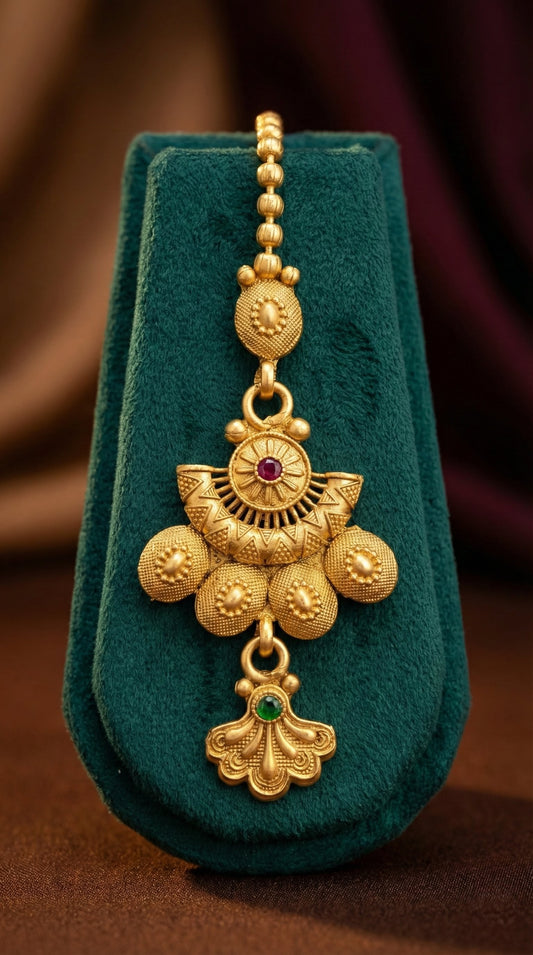 Nitya Elegant Rajwadi Maangtika