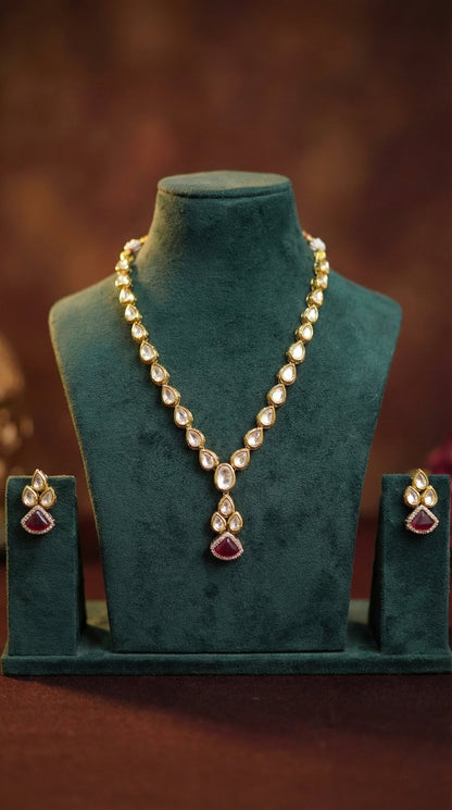 Siddhi Premium Kundan Necklace