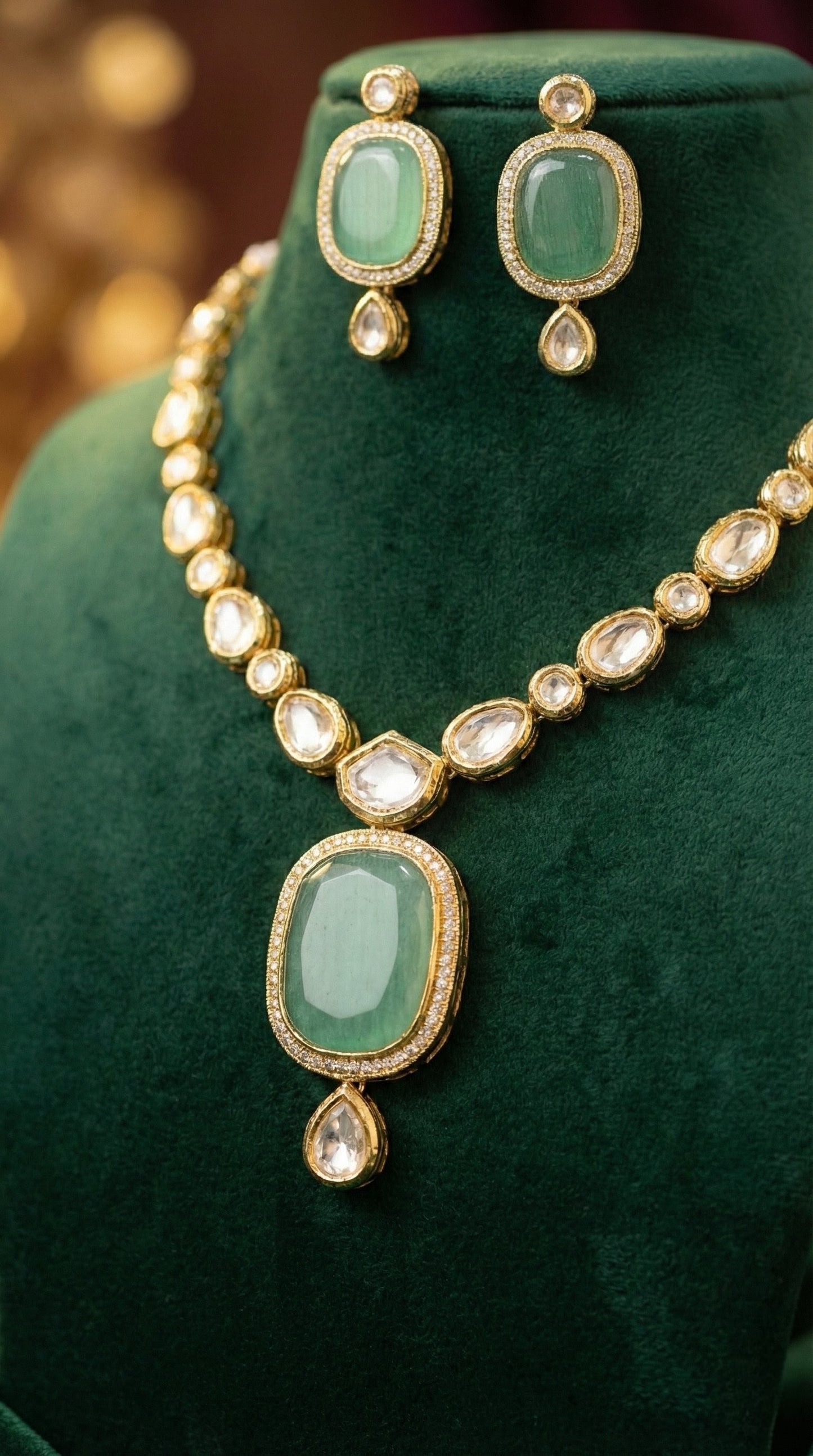 Rima Premium Kundan Necklace