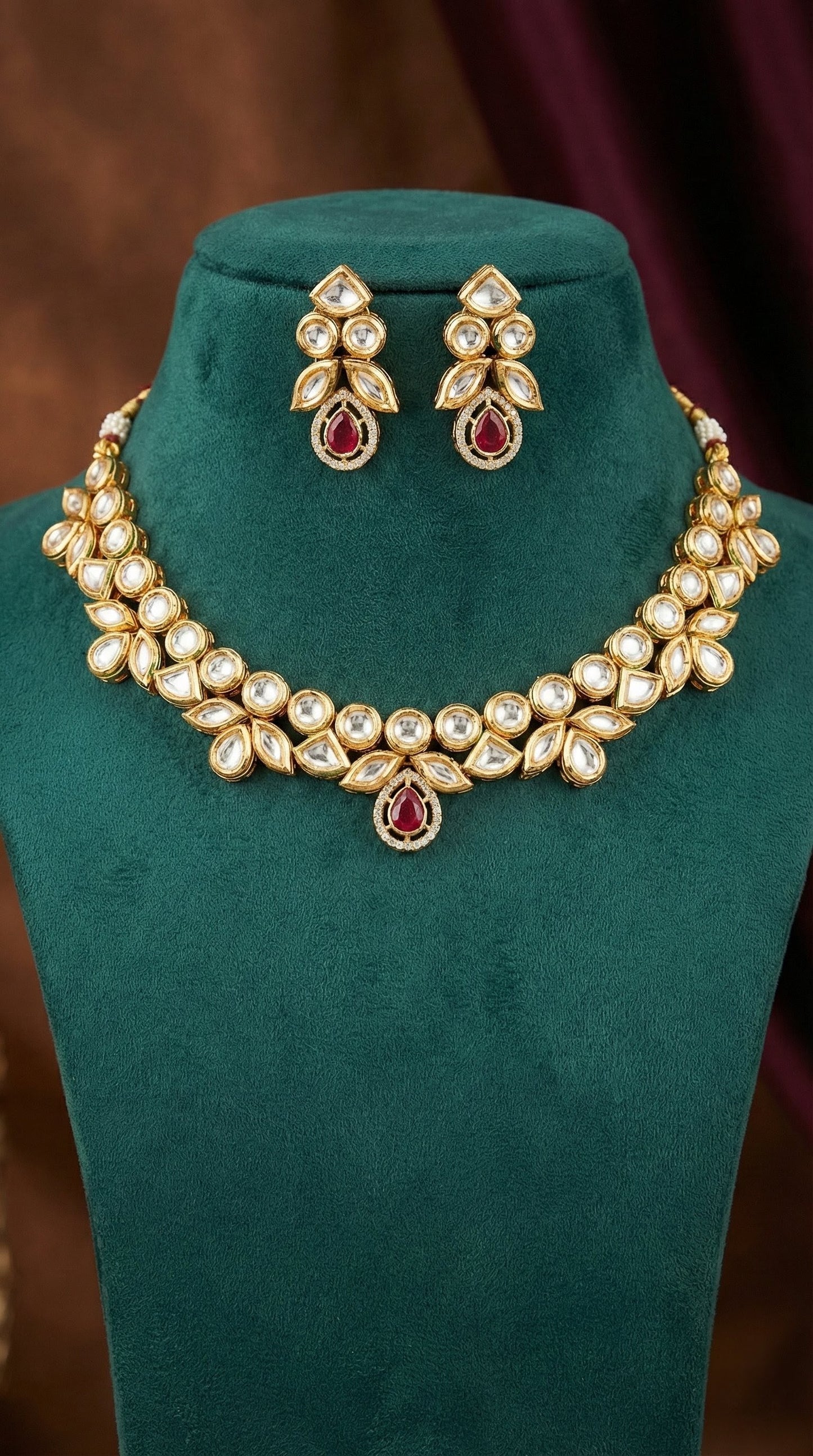 Vamika Premium Kundan Necklace