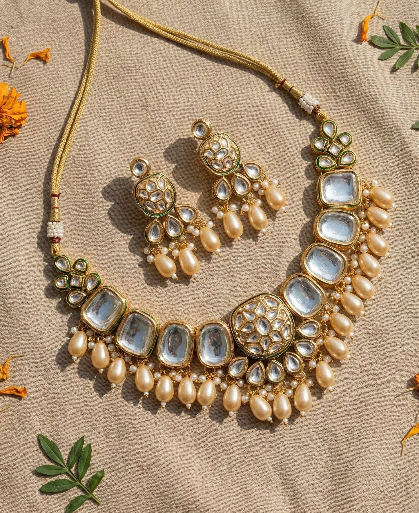 Bhoomi Premium Kundan Necklace