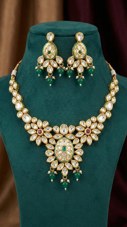 Brinda Premium Kundan Necklace