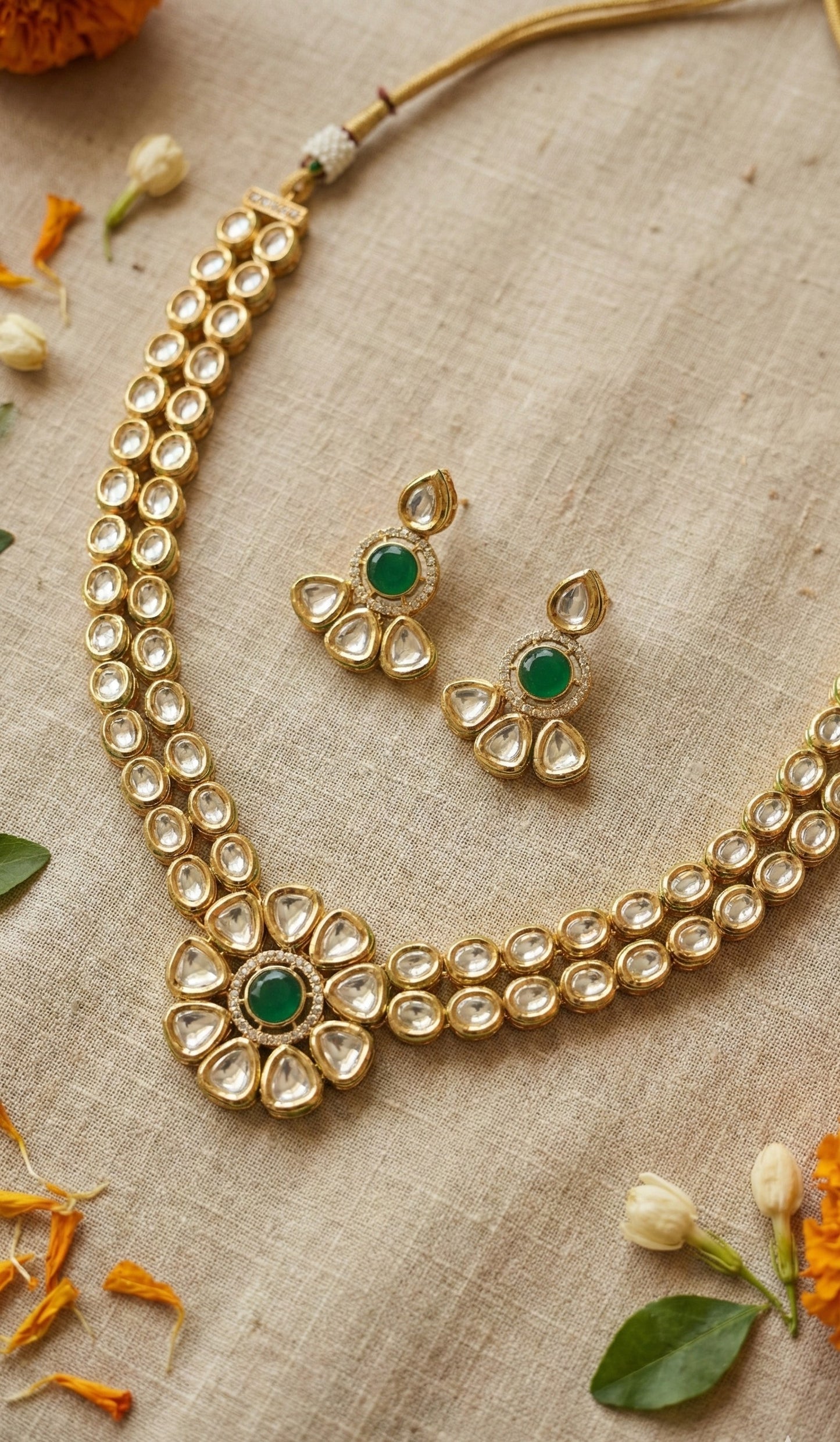 Chandni Premium Kundan Necklace