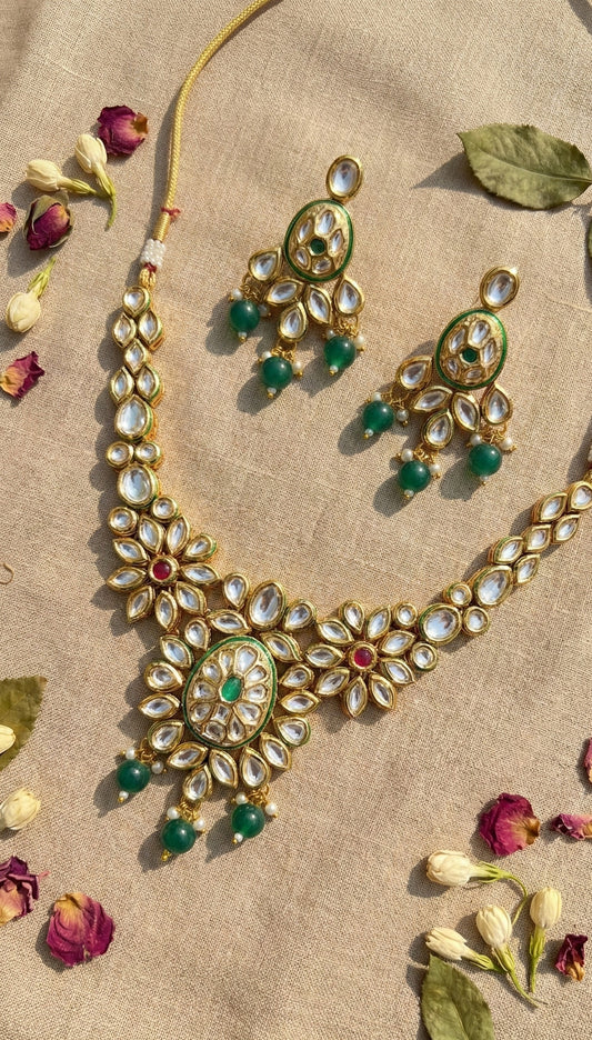 Brinda Premium Kundan Necklace