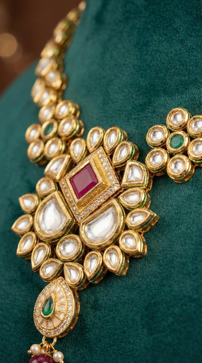 Damini Premium Kundan Necklace