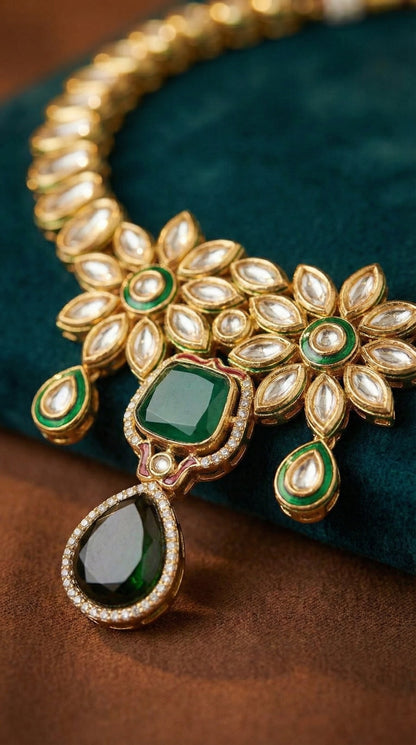 Mahika Premium Kundan Necklace