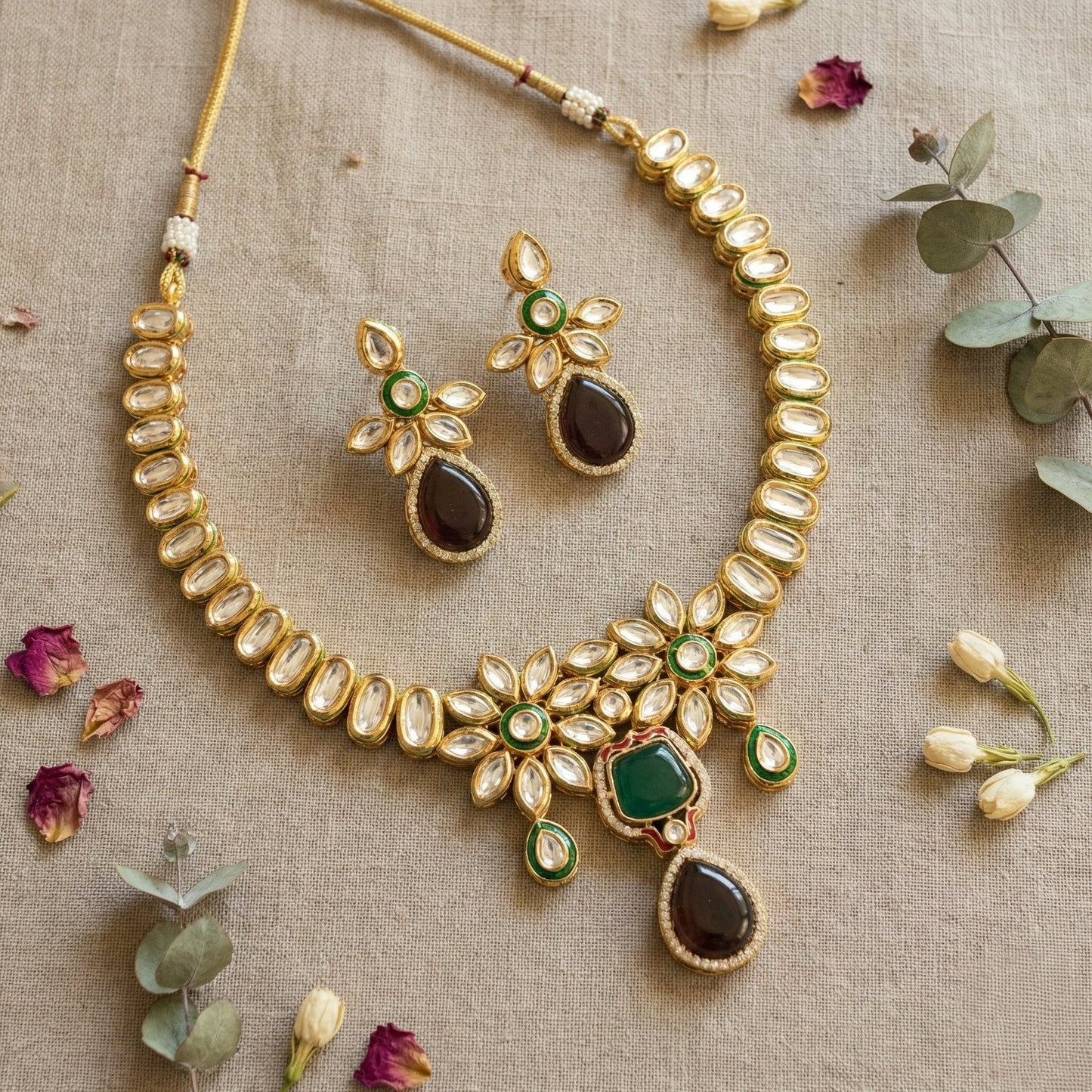 Mahika Premium Kundan Necklace