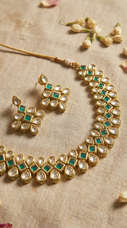 Sanvi Premium Kundan Necklace