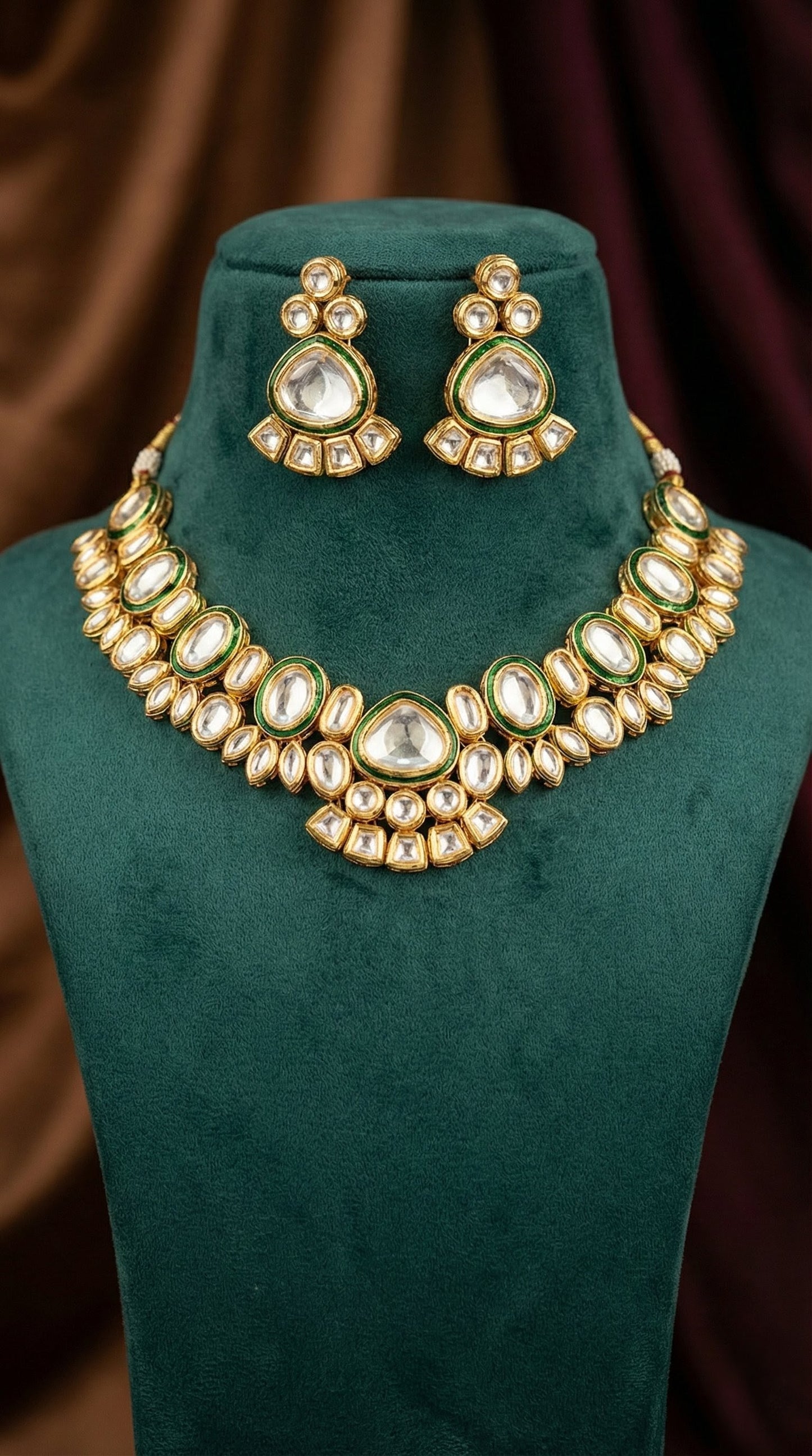 Gayatri Premium Kundan Necklace
