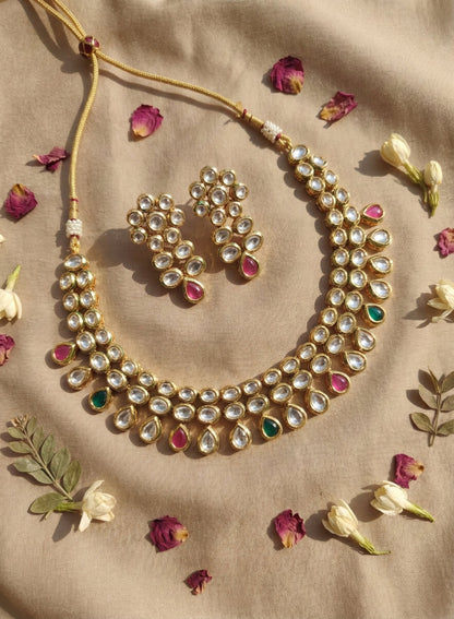 Jivika Premium Kundan Necklace