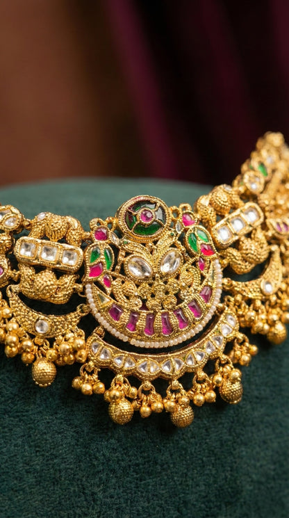 Sheetal Antique Necklace Set
