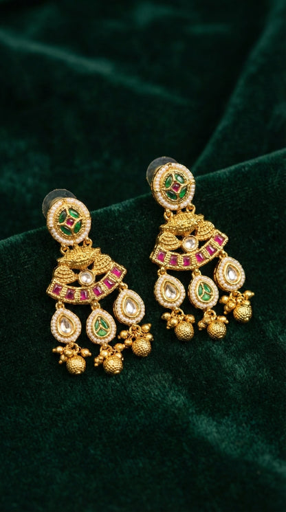 Sheetal Antique Necklace Set